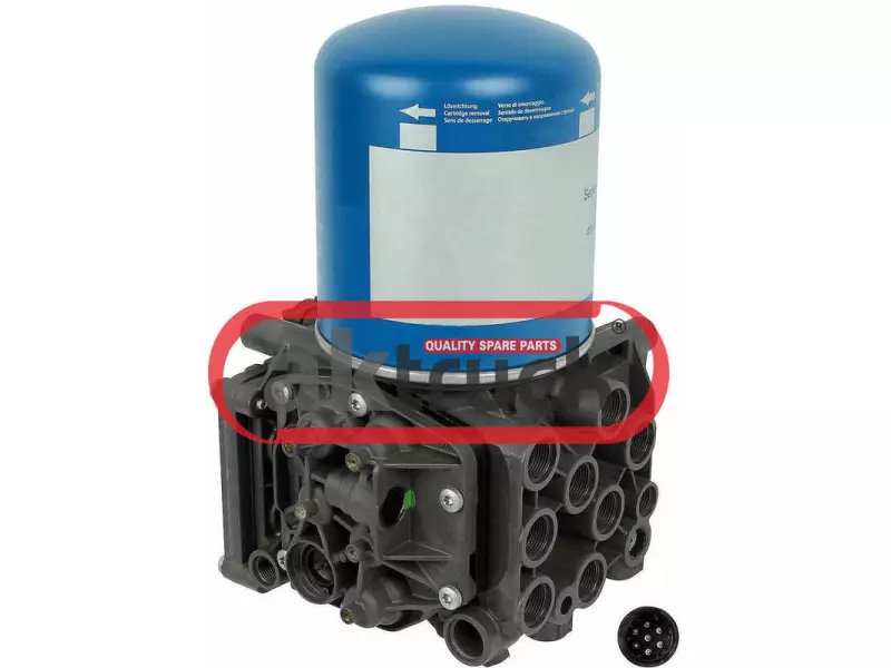 AIR DRYER COMPLETE WITH VALVE