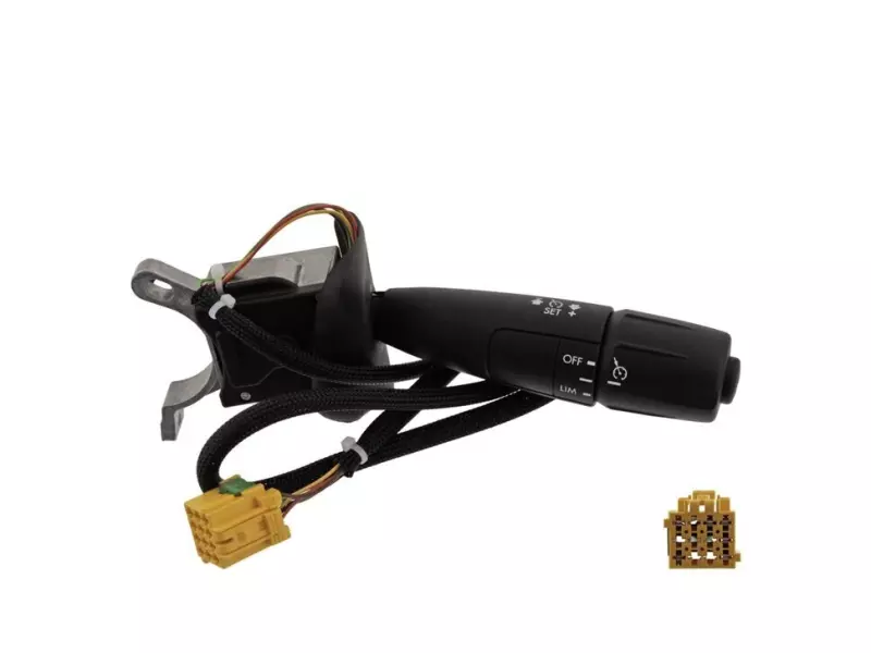 Steering column switch, windscreen wiper, with cruise control