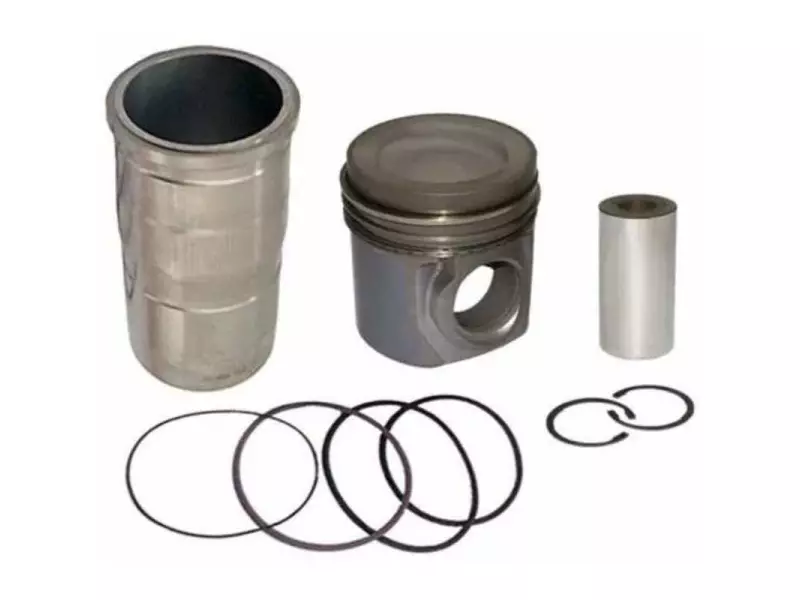 Piston with liner