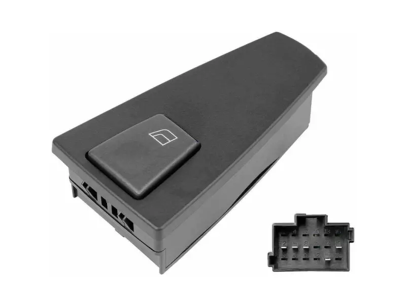 Control panel, door, passenger side