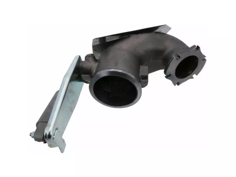 EXHAUST MANIFOLD WITH THROTTLE