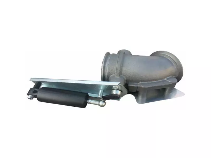 EXHAUST MANIFOLD WITH THROTTLE