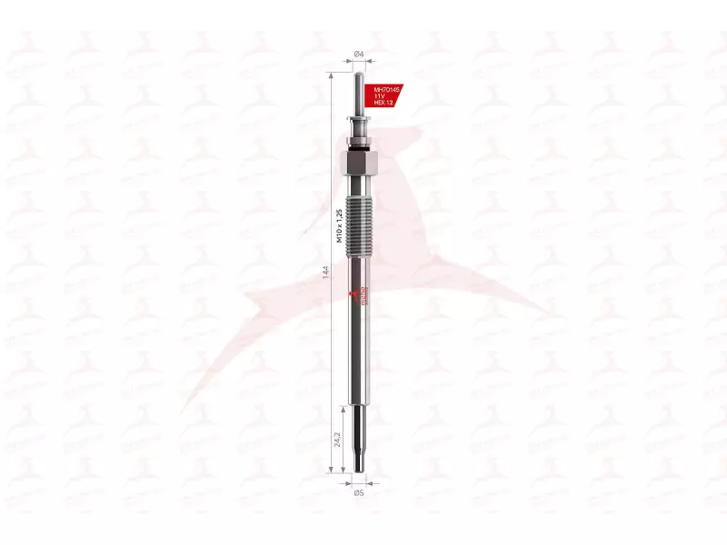 GLOW PLUG ( REAR LH )