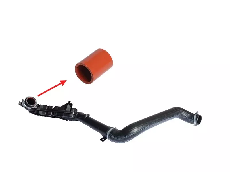 TURBO HORTUMU KÜÇÜK PLASTİK PARÇA HARİÇ     40mm x 50mm x 6.6 cm                    