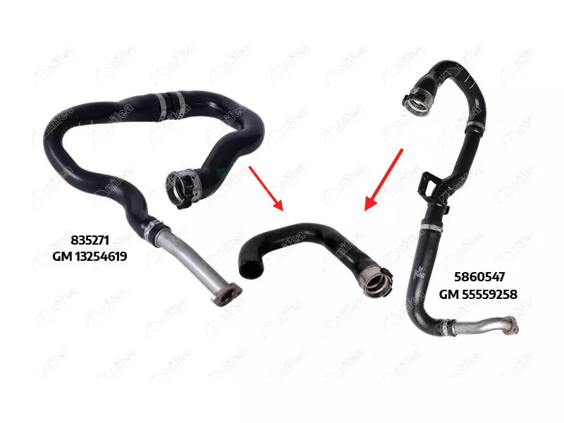 TURBO HOSE
EXCLUDING METAL and PLASTIC PIPE 