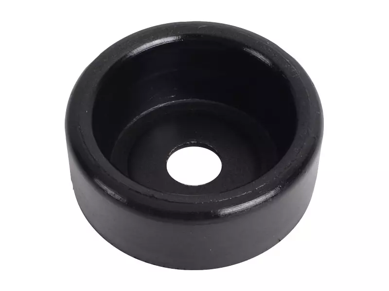 Rear suspension mounting cap