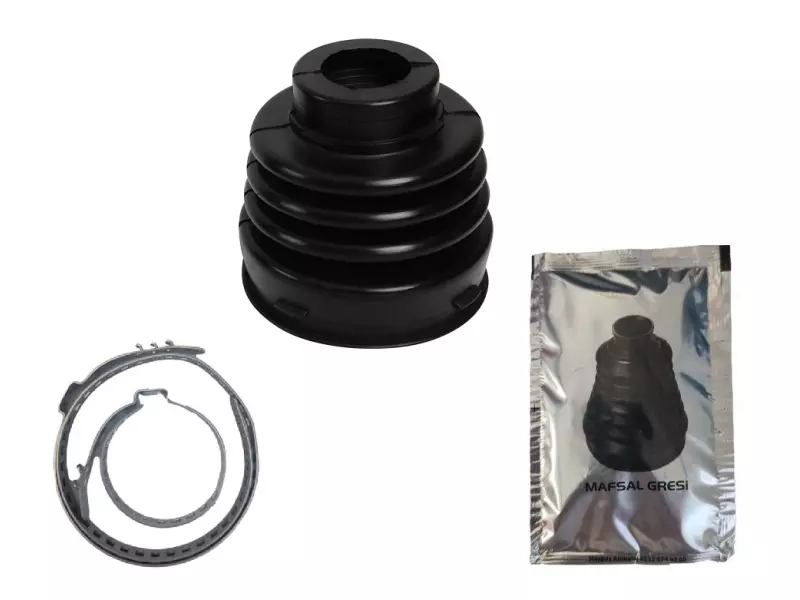 Axle boot, gearbox side,kit