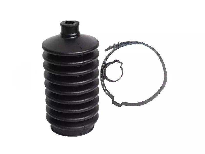 Steering boot, left,short,kit