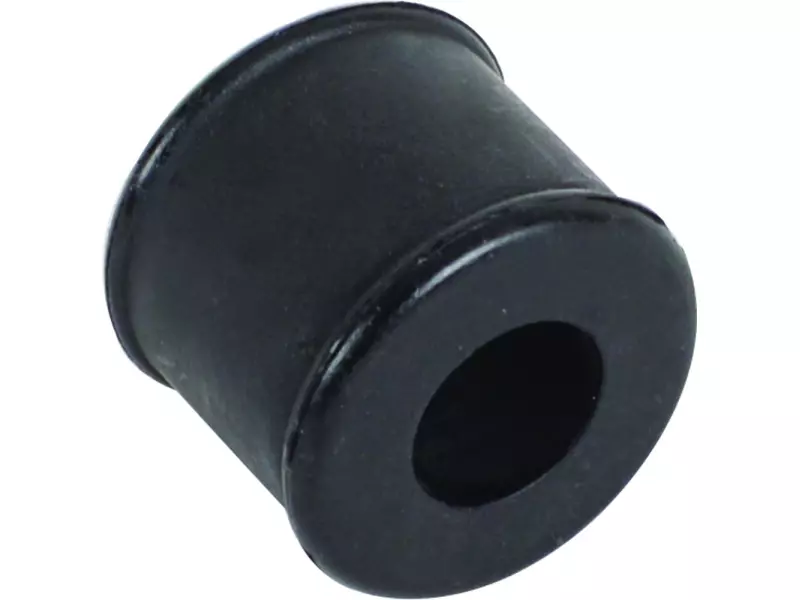 Rubber mounting for shock absorber, front