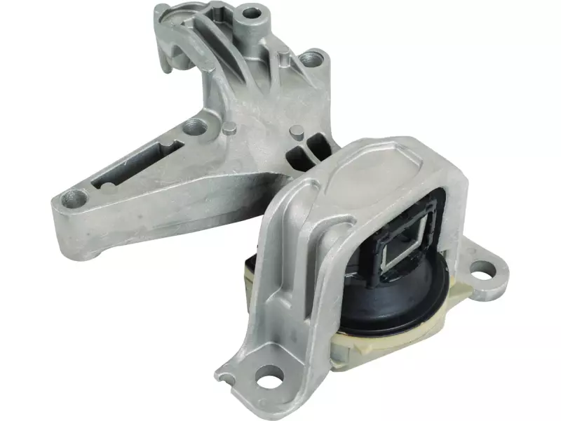 Engine mounting, hydraulic