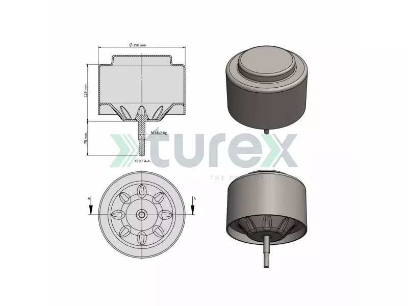 İveco Air Spring Piston