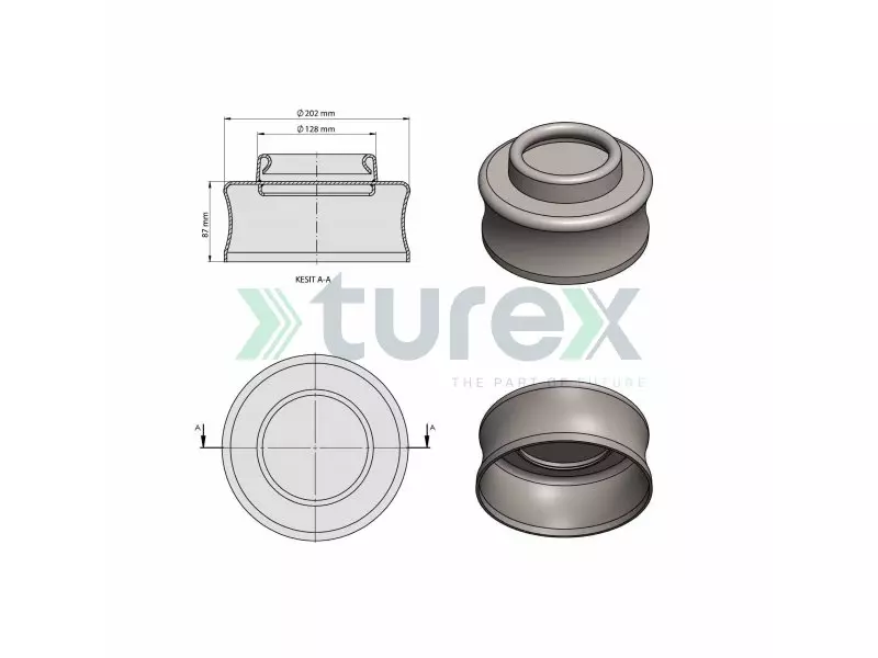 Air Spring Lower Piston