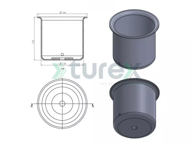 Mercedes Axle Upper Cup