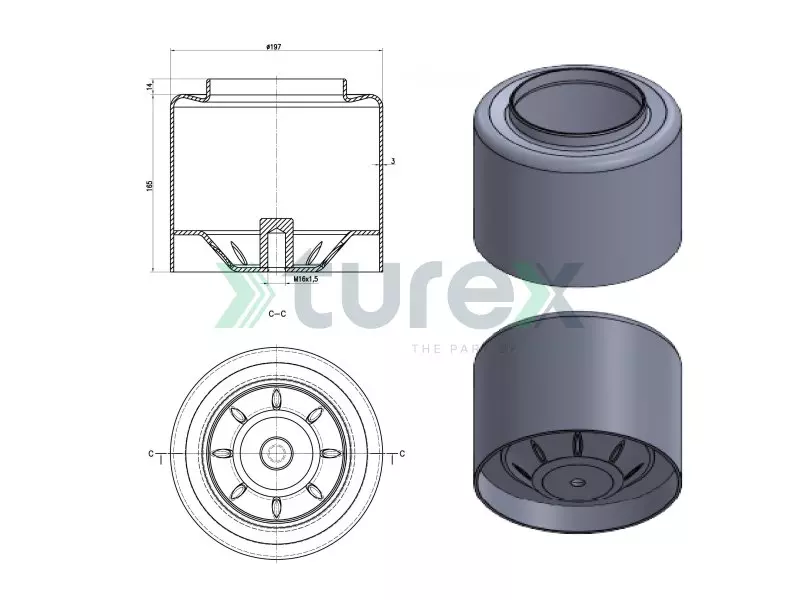 Air Spring Piston