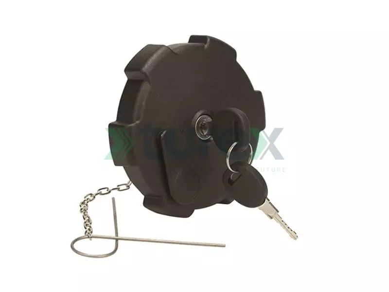 Diesel Tank Cap (Plastic - Original Type - Chain) Mercedes Axor