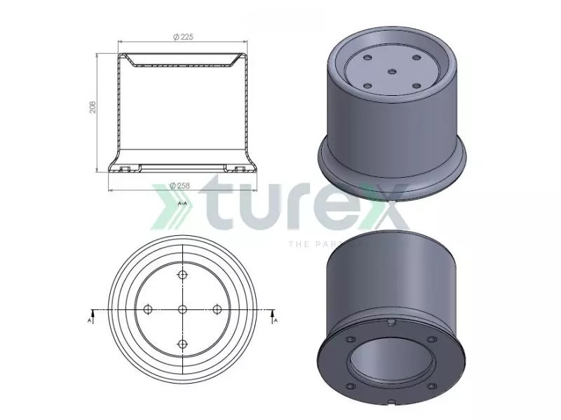 Air Spring Piston
