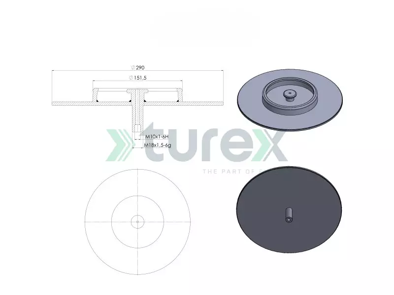Bmc Körük Üst Pleyt (661 Körük)