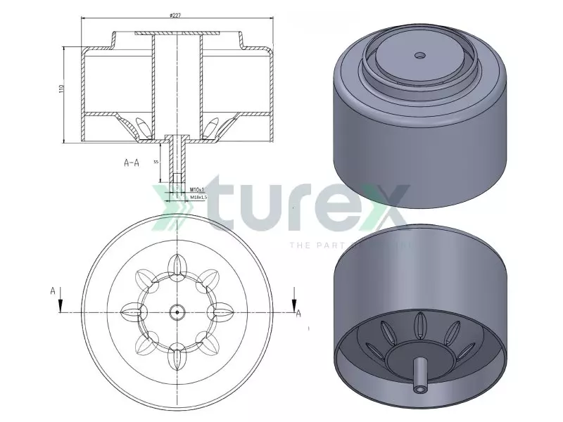 Isuzu Ön Körük Alt Pistonu