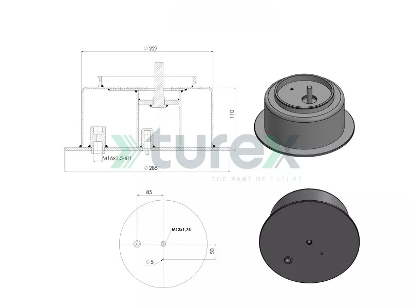 Isızu Körük Alt Pistonu