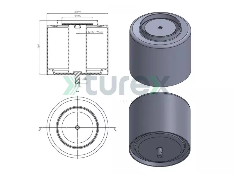 Volvo Air Spring Piston (4919)