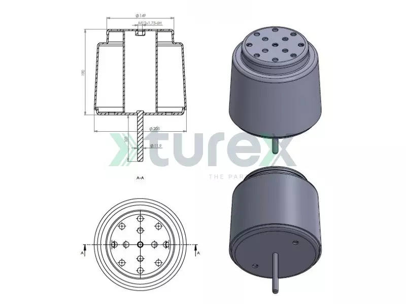 Air Spring Piston