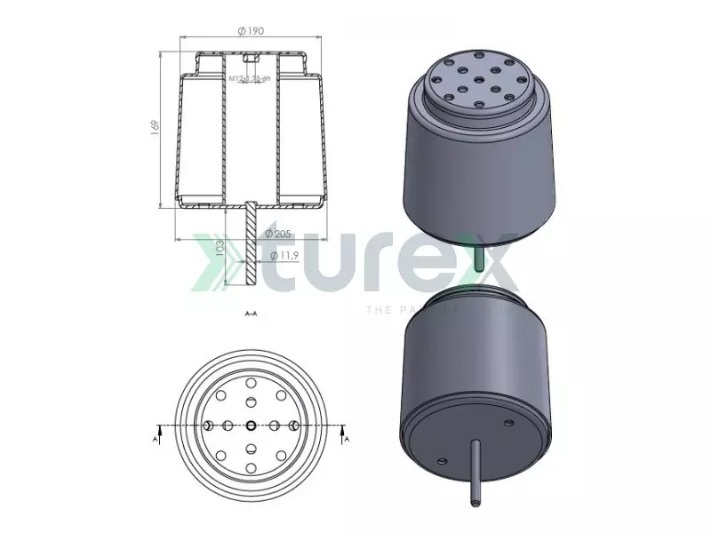 Air Spring Piston