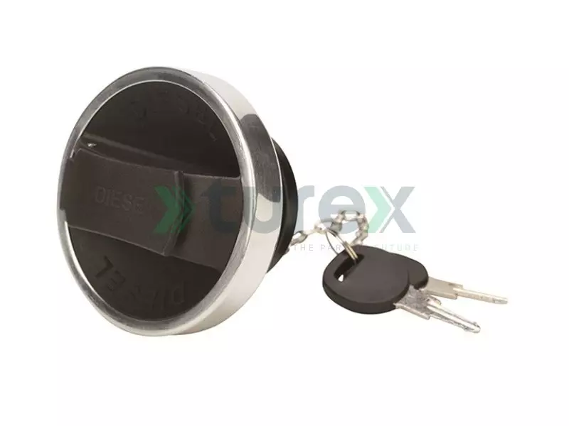 Diesel Tank Cover (With Lock and Chrome Circle) Scania