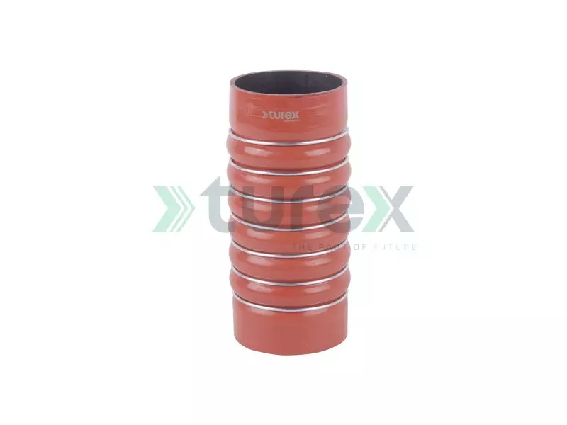 Intercool Hose Daf XF106 (Out, Red) 100x240 mm