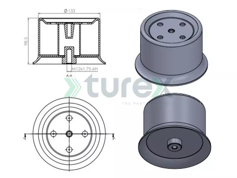 Isuzu Air Spring Piston