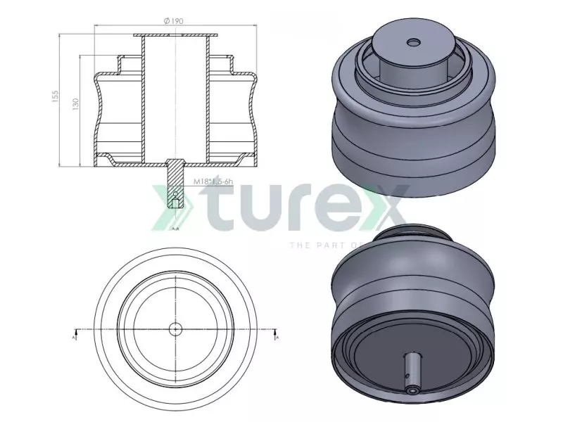 Air Spring Piston