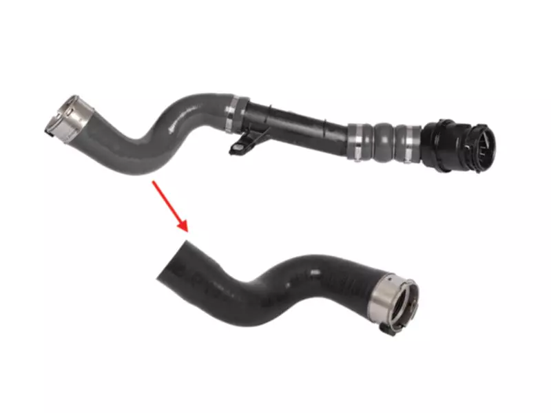 TURBO HOSE LARGE EXCEPT PLASTIC PARTS