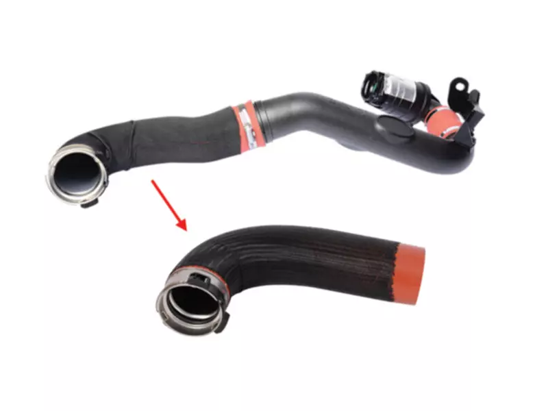 TURBO HOSE LARGE WITHOUT PLASTIC PARTS