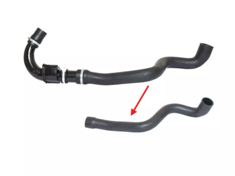 TURBO HOSE LARGE WITHOUT PLASTIC PIPE