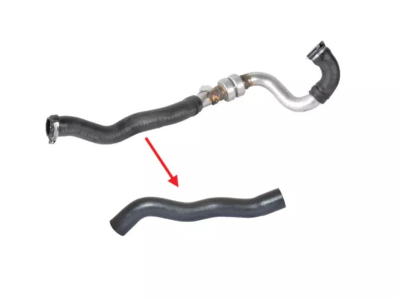 TURBO HOSE LARGE / WITHOUT METAL PIPE