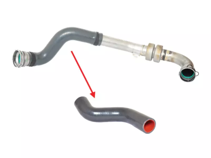 TURBO HOSE WITHOUT METAL PIPE