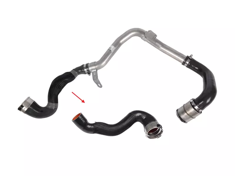 TURBO HOSE
EXCLUDING METAL PIPE 
BIG HOSE SHOWN WITH ARROW