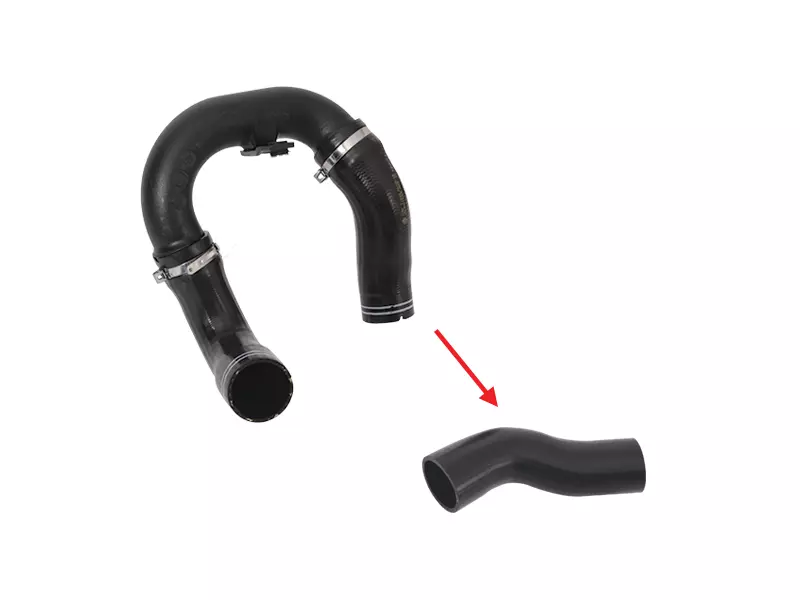 TURBO HOSE (SMALL) WITHOUT PLASTIC PIPE