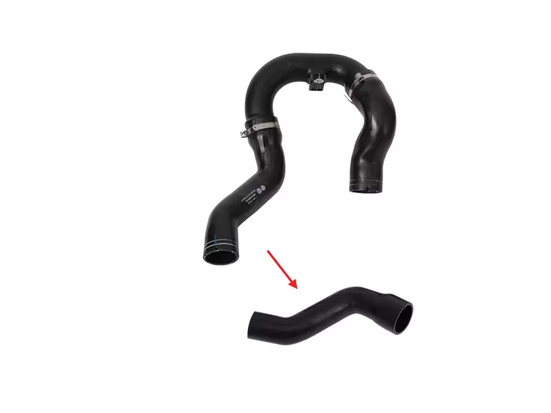 TURBO HOSE LARGE WITHOUT PLASTIC PIPE