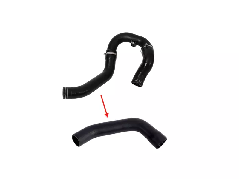 TURBO HOSE LARGE WITHOUT PLASTIC PIPE