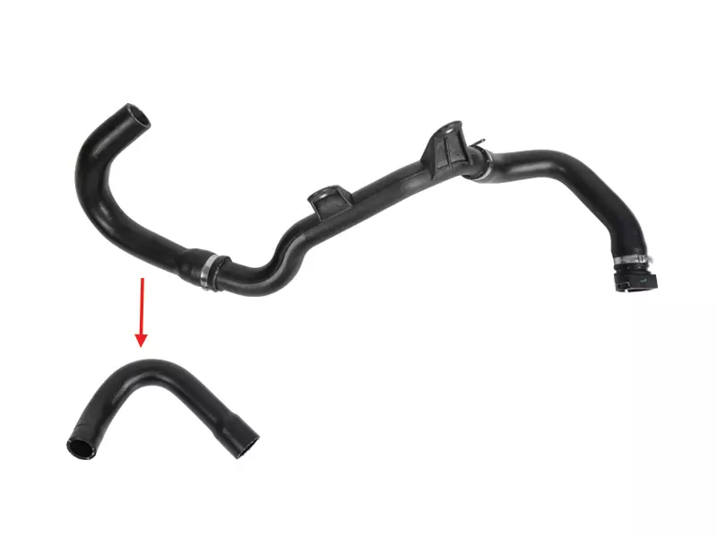 RADYATÖR GİRİŞ HORTUMU
PLASTİK BORU HARİÇ
OK İLE GÖSTERİLEN HORTUM