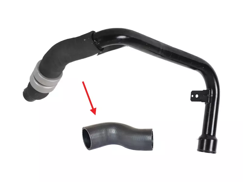 TURBO HOSE LARGE WITHOUT METAL PIPE