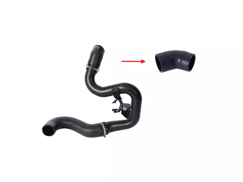 TURBO HOSE
EXCLUDING PLASTIC PIPE 
SMALL HOSE SHOWN WITH ARROW