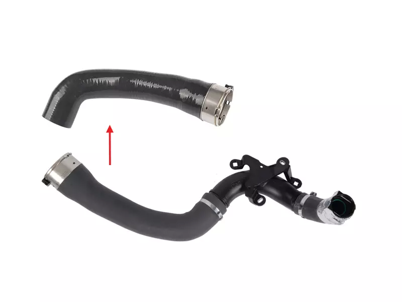 TURBO HOSE
EXCLUDING PLASTIC PIPE 
BIG HOSE SHOWN WITH ARROW