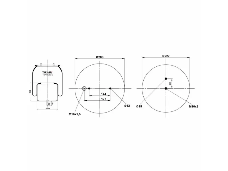 COMPLETE WITH METAL PISTON