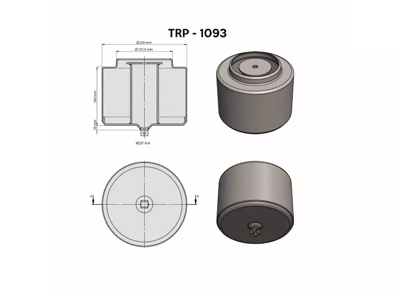  AİR SPRİNG LOWER PİSTON