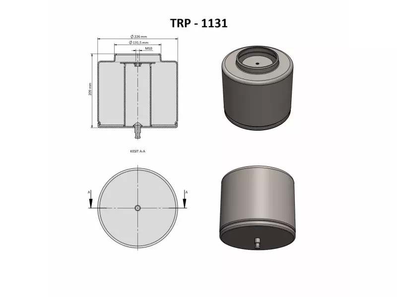AİR SPRİNG LOWER PİSTON
