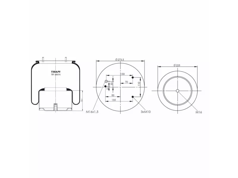 COMPLETE WITH METAL PISTON