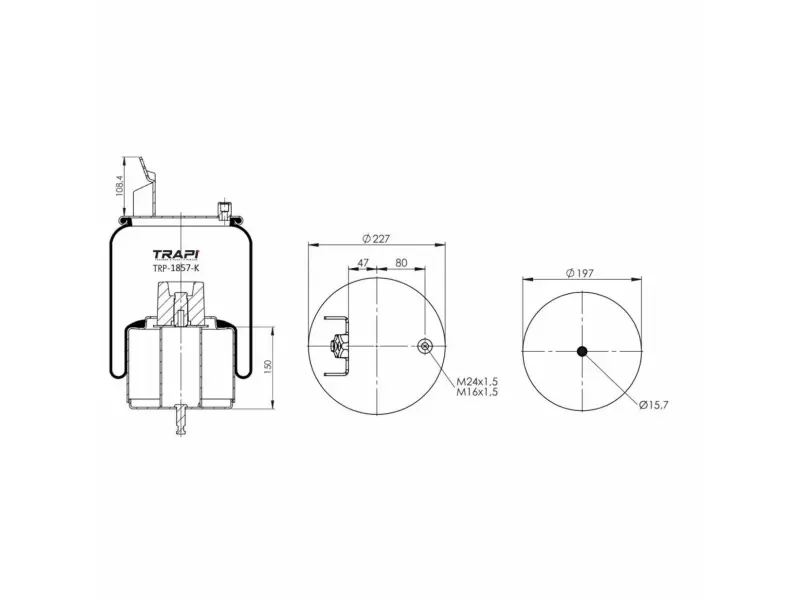 COMPLETE WITH METAL PISTON