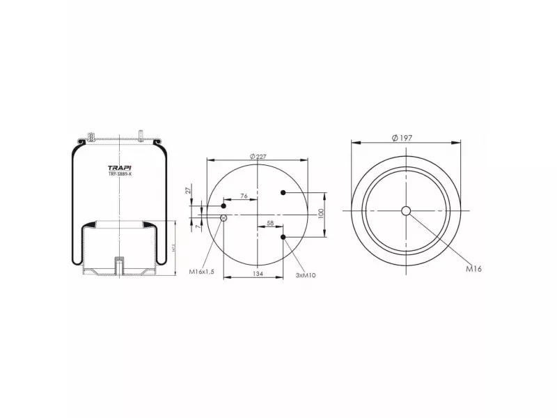 COMPLETE WITH METAL PISTON