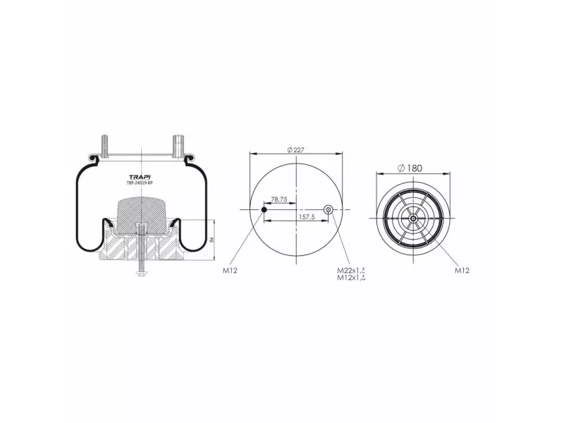 COMPLETE WITH PLASTIC PISTON